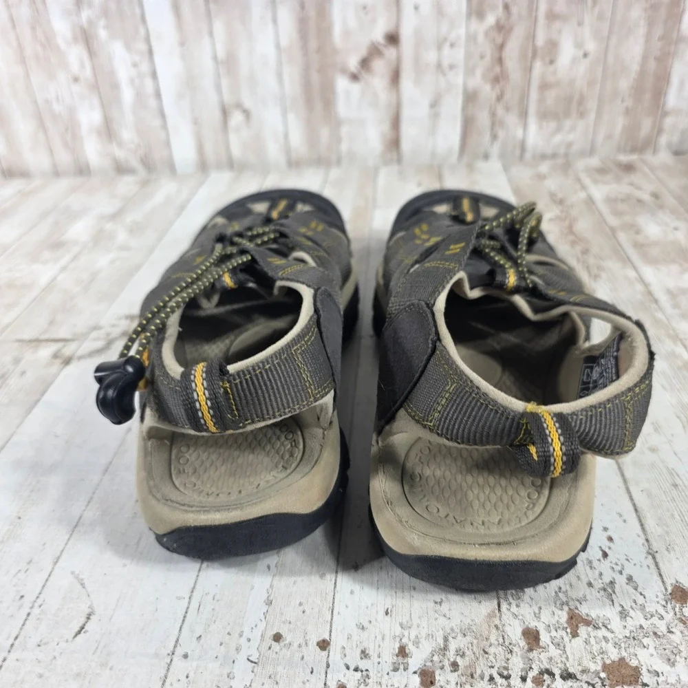 KEEN Newport H2‎ Mens 9.5 Waterproof Hiking Sandals Gray 1008399 Outdoor Shoes